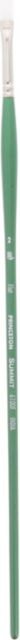 SUMMIT WHITE SYNTHETIC BRISTLE FLAT 2 LONG HANDLE