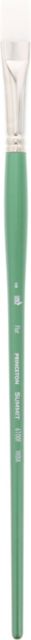 SUMMIT WHITE SYNTHETIC BRISTLE FLAT 8 LONG HANDLE