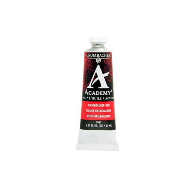 ACADEMY OIL 37ML GRUMBACHER RED