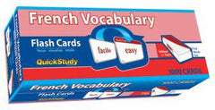 FRENCH VOCABULARY FLASH CARDS