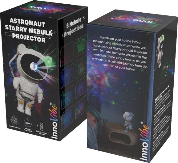 ASTRONAUT STARRY NEBULA PRJCTR