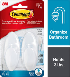 MED BATH HOOK 3 LB 2PK