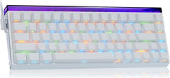 Aula Hero 68 HE 60% Gaming Keyboard Wired - White - ONLINE ONLY